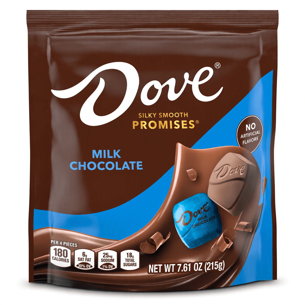 Dove Promises Milk Chocolate Studio Hero Shot