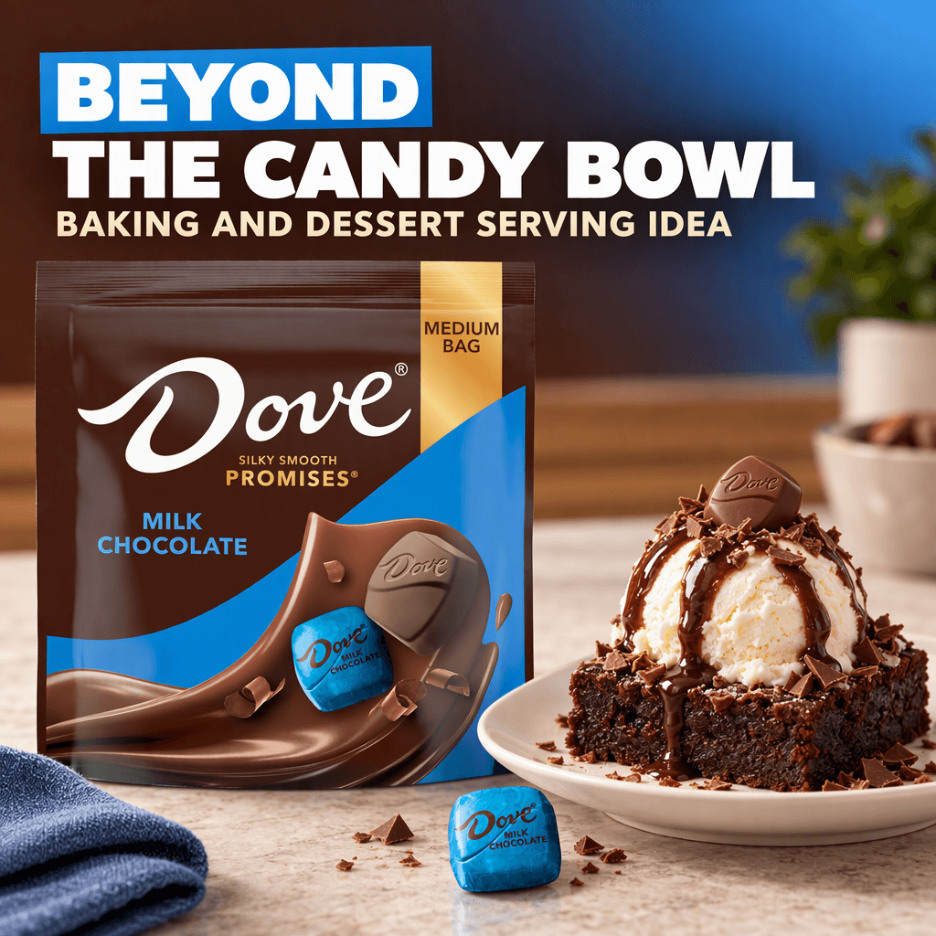 Dove Promises Dessert & Baking Serving Suggestion