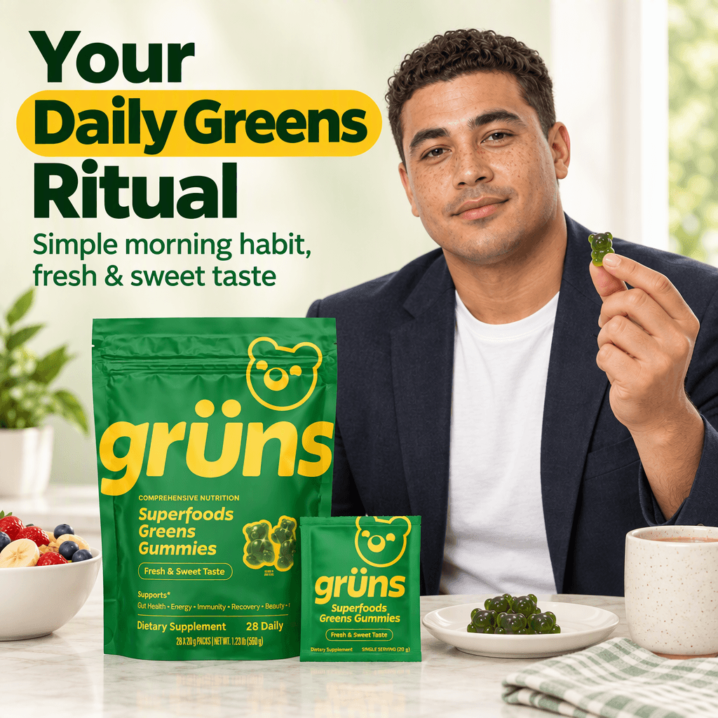 Marcus brand ambassador in morning greens breakfast routine